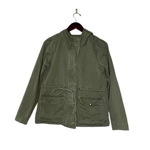 LOFT Outlet Green Army Jacket